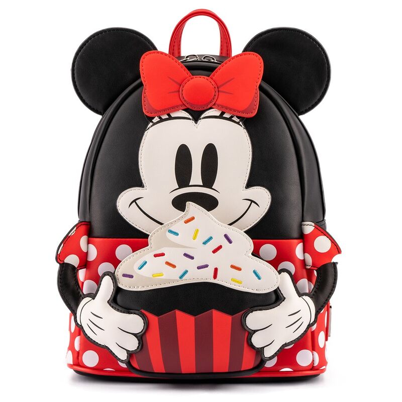 Mochila Cupcake Minnie Mouse Disney Loungefly 26cm Frikytopia
