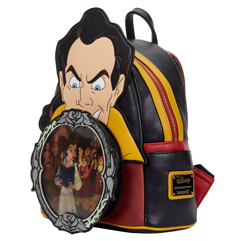 Mochila Villanos Escena Gaston La Bella y la Bestia Disney Loungefly