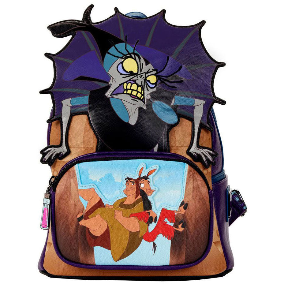 Mochila Villanos El Emperador y sus Locuras Disney Loungefly 26cm Frikytopia