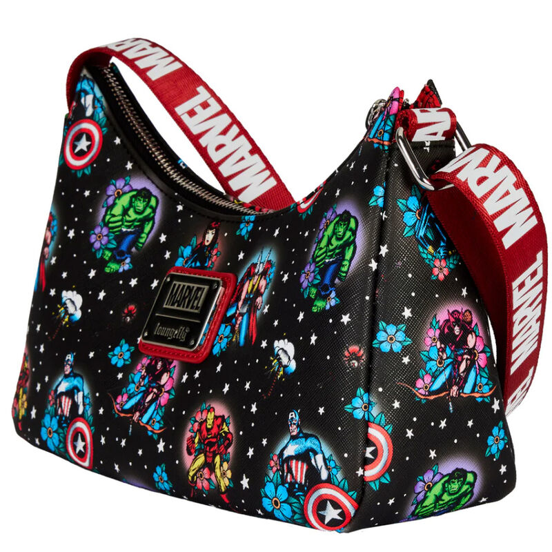 Bolso loungefly funko marvel avengers tattoo shoulder bag Frikytopia