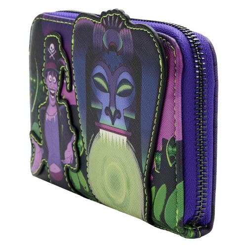 Cartera loungefly funko disney tiana y el sapo dr. facilier lenicula