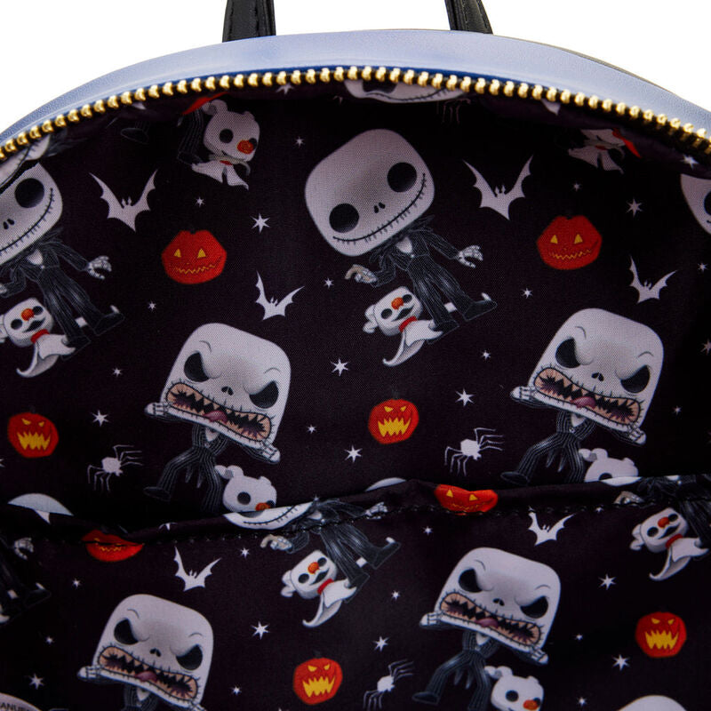 Mochila Jack Skellington Pesadilla Antes de Navidad Disney Loungefly