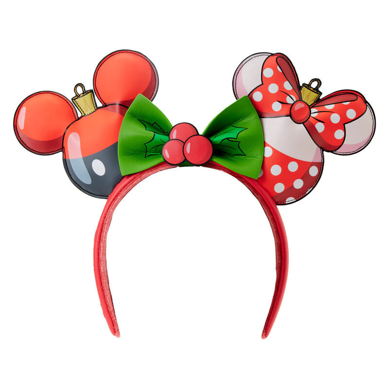 Diadema Orejas Navidad Mickey & Minnie Disney Loungefly Frikytopia