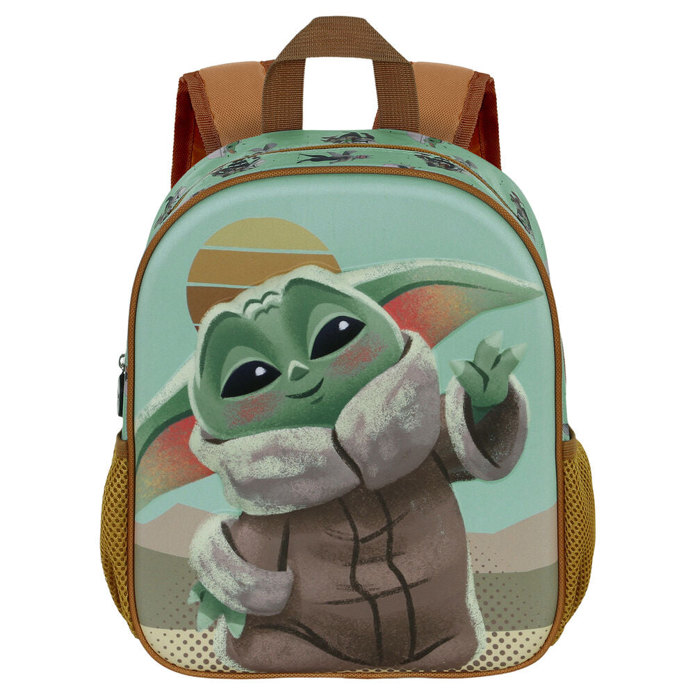 Mochila 3D Say Hi Grogu The Mandalorian Star Wars 31cm Frikytopia