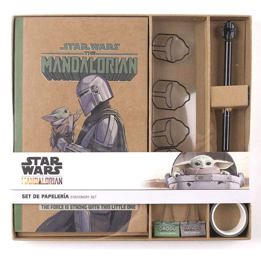 Set Papeleria The Mandalorian Star Wars Frikytopia