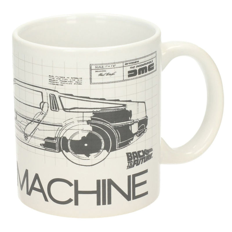 Taza Time Machine Regreso al Futuro Frikytopia
