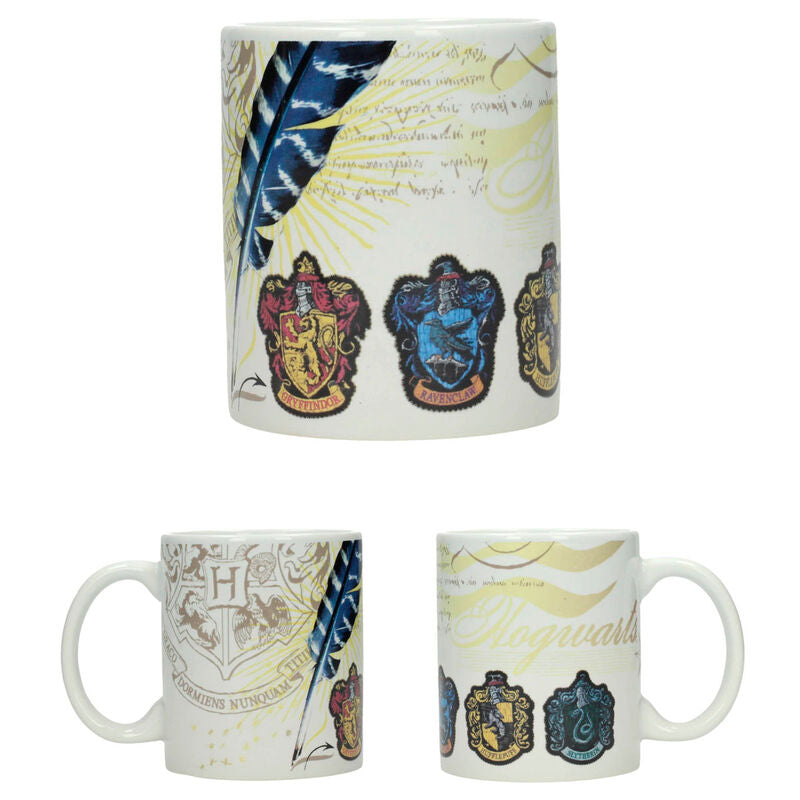 Taza Casas Hogwarts Harry Potter Frikytopia