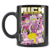 Taza Retro Poster Rick And Morty