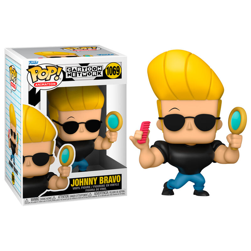 Figura POP Cartoon Network Johnny Bravo - Johnny With Mirror And Comb