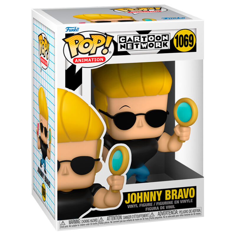 Figura POP Cartoon Network Johnny Bravo - Johnny With Mirror And Comb