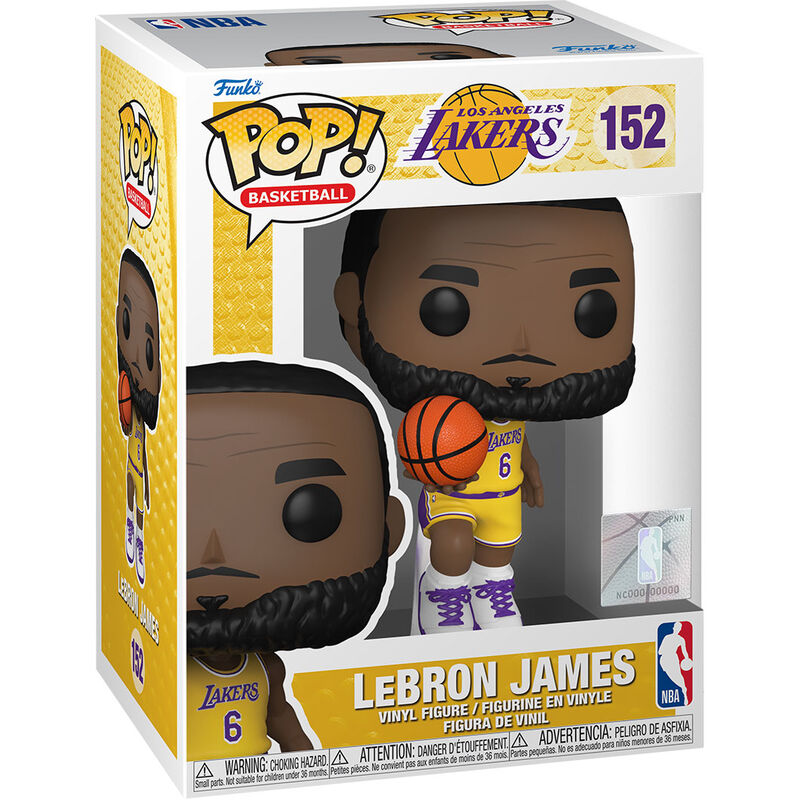 Figura POP NBA Los Angeles Lakers LeBron James Frikytopia