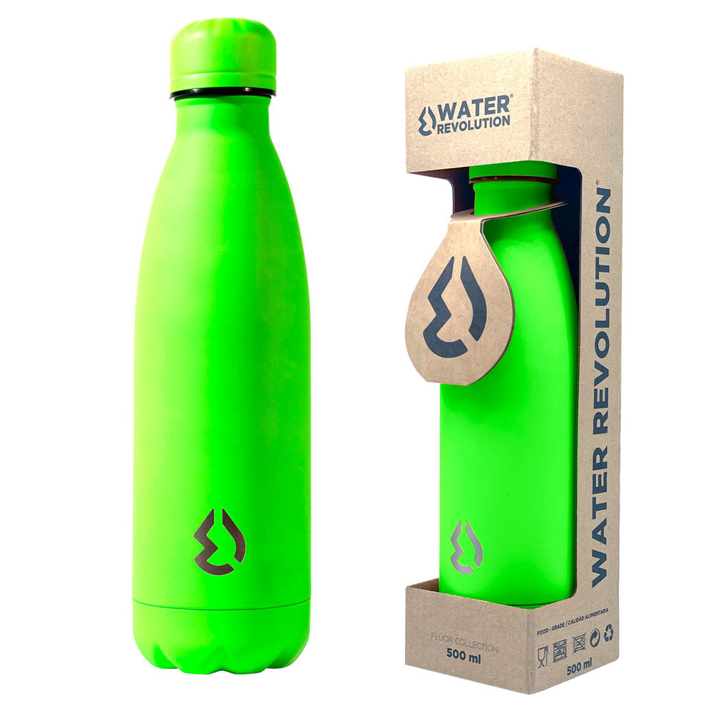 Botella Verde Water Revolution 500ml Frikytopia