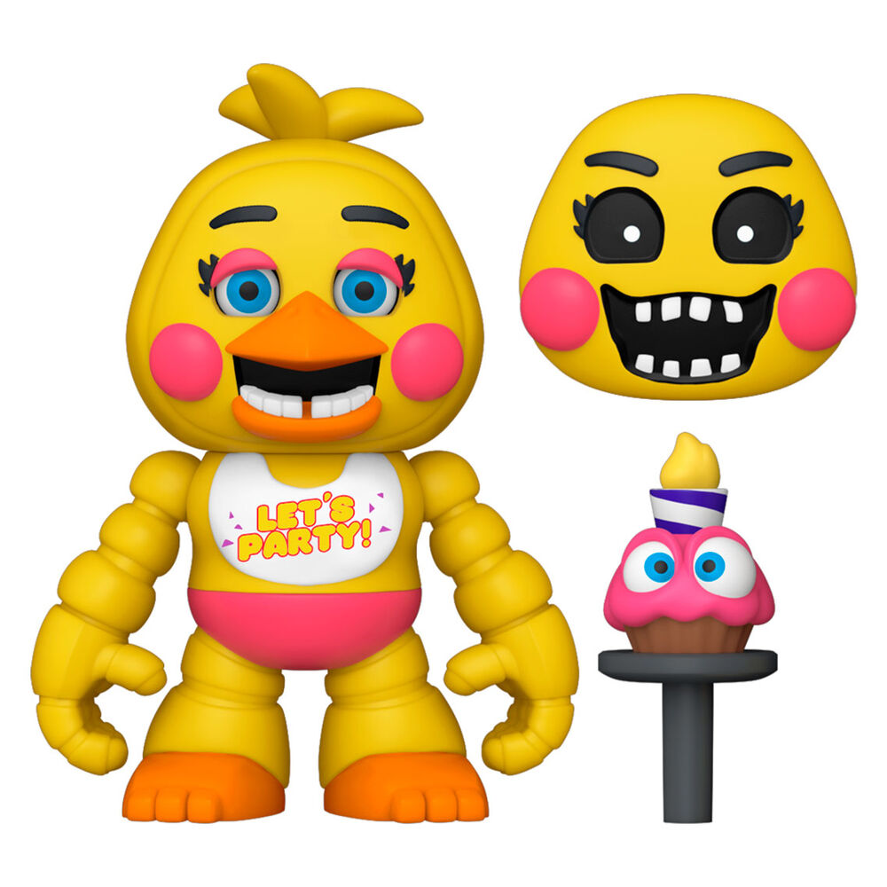 Blister 2 Figuras Snaps! Five Nights At Freddys Toy Chica And Nightmare Chica