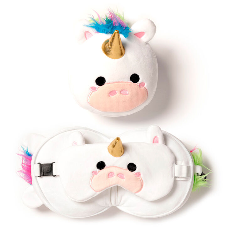 Almohada viaje antifaz Unicornio Relaxeazzz Frikytopia