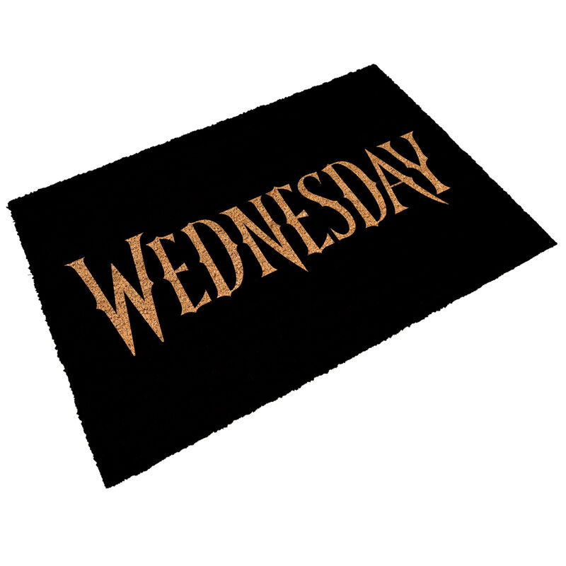 Felpudo 60x40 cm logo wednesday Frikytopia