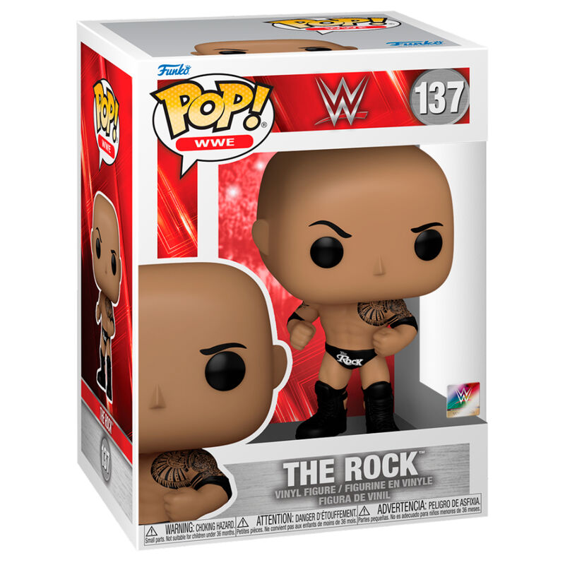 Figura POP WWE The Rock Frikytopia