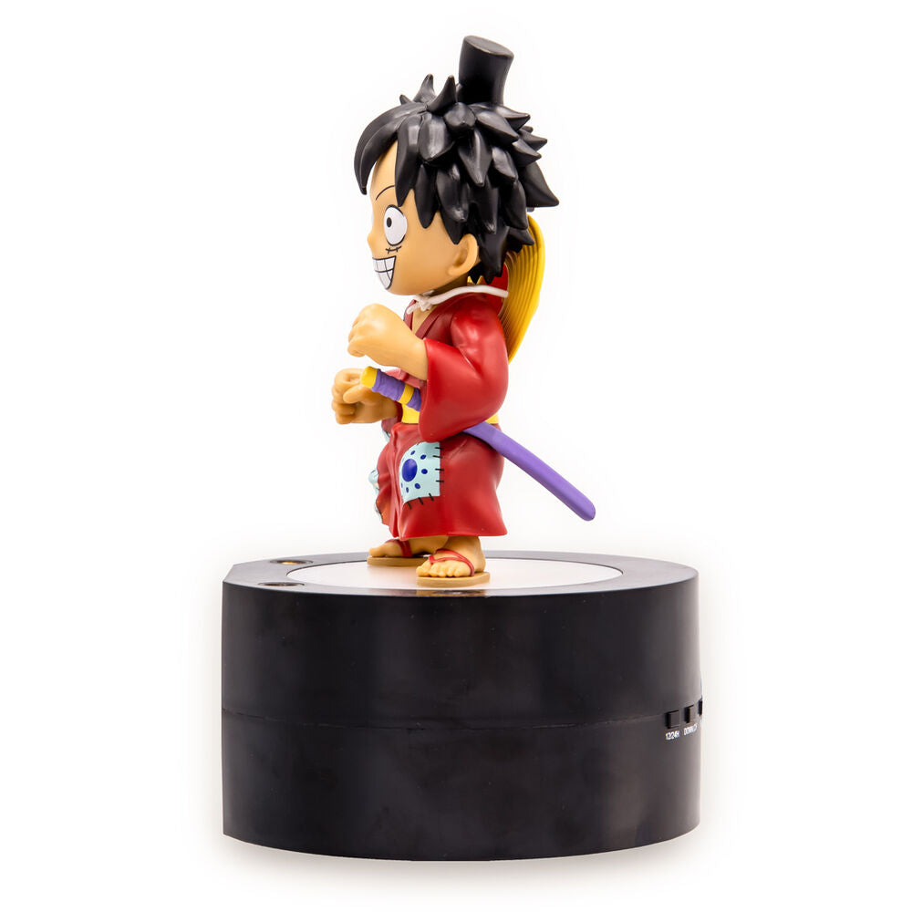 Lampara Reloj Despertador One Piece Luffy