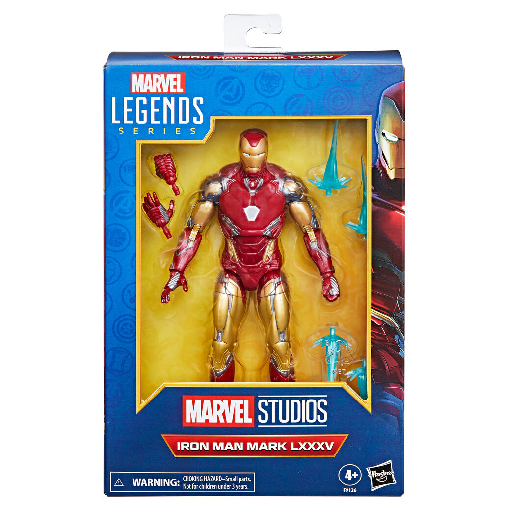 Figura hasbro marvel legends series iron man mark lxxxv