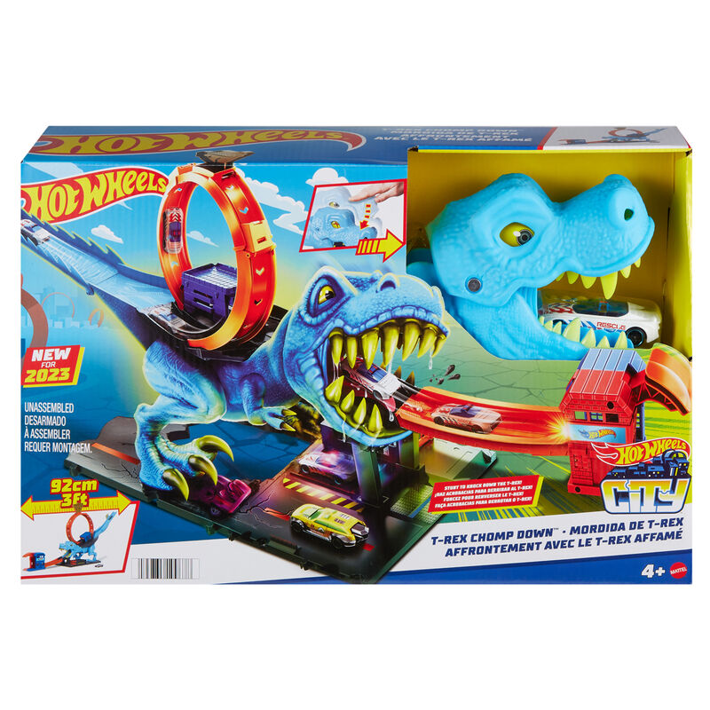 Pista Mordida de T-Rex Hot Wheels Frikytopia