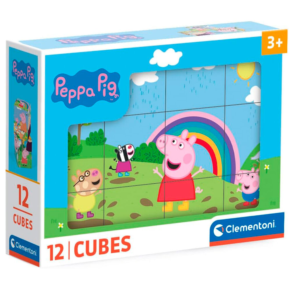 Puzzle cubo Peppa Pig 12pzs Frikytopia
