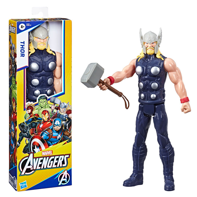 Figura Thor Deluxe Titan Hero Vengadores Avengers Marvel 30 cm