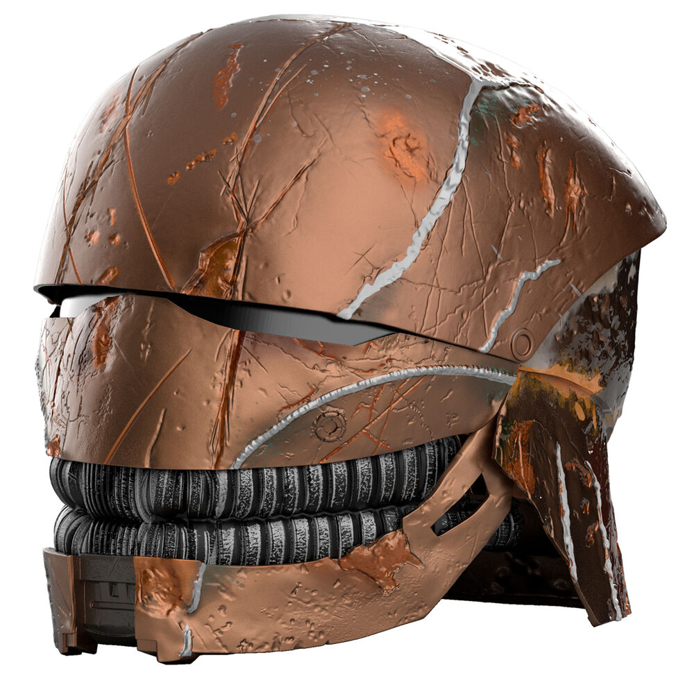 Réplica casco electrónico hasbro star wars the black series the stranger the acolyte Frikytopia