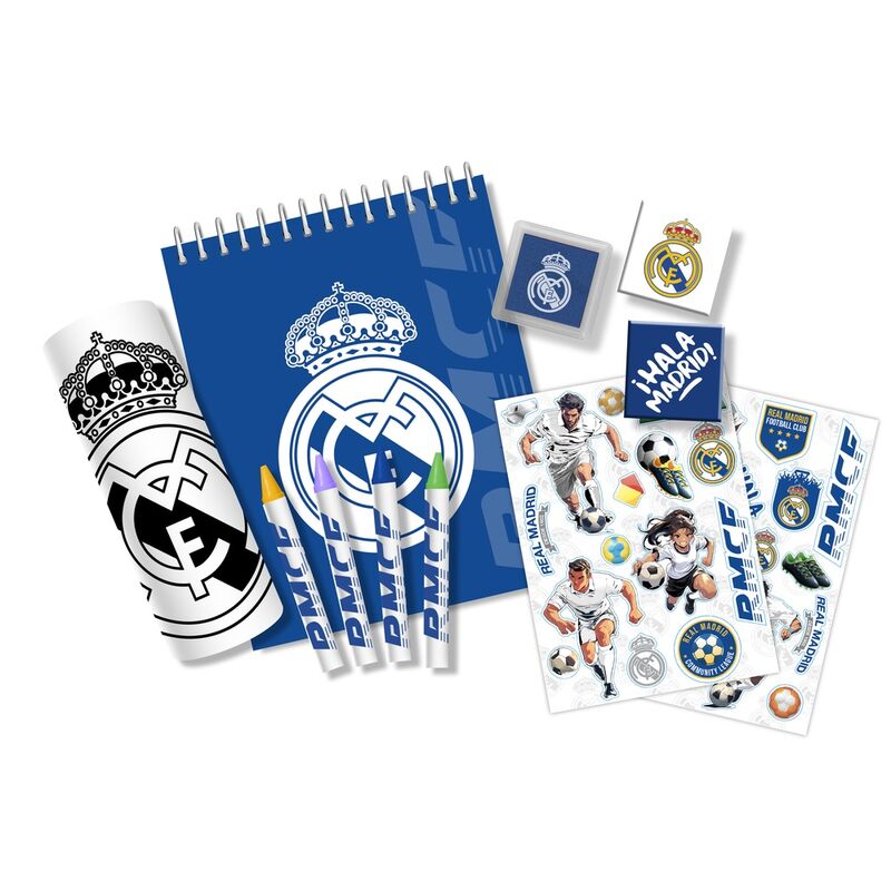 Maletin 3D Papeleria Real Madrid