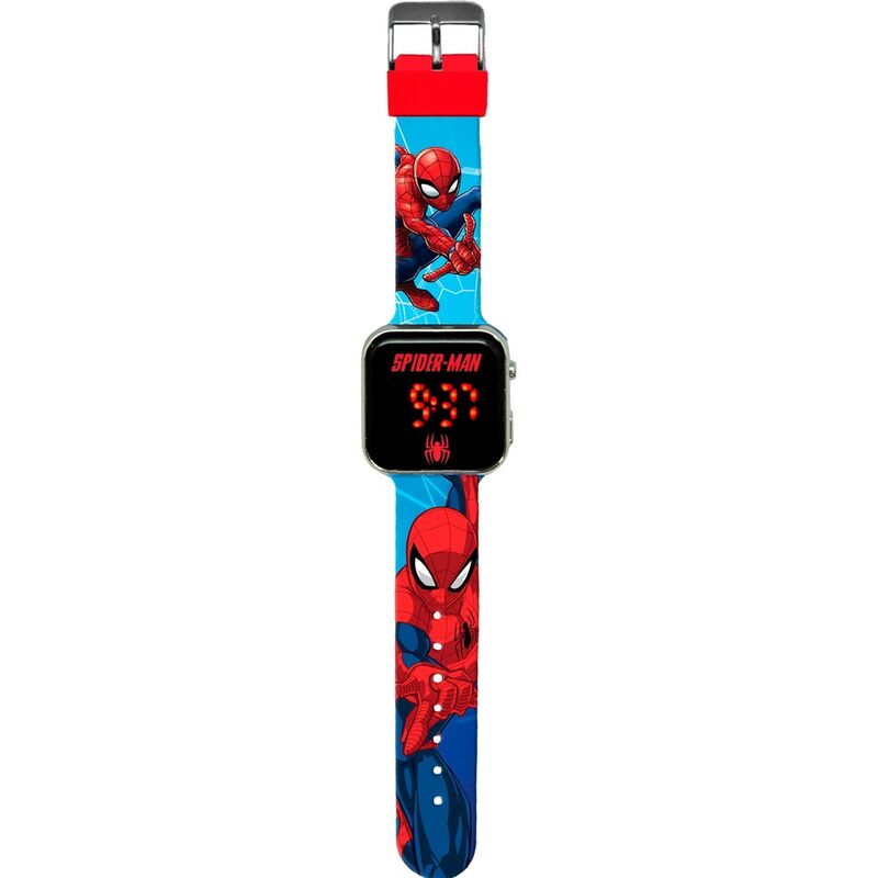 Reloj led Spiderman Marvel Frikytopia