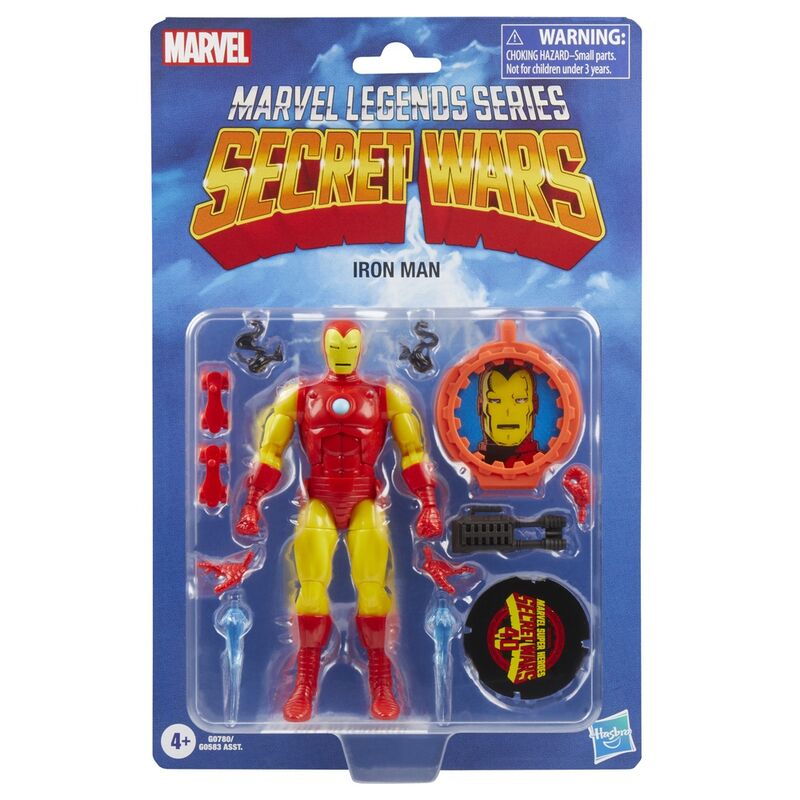 Figura Iron Man Secret Wars Marvel Legends Series 15 cm