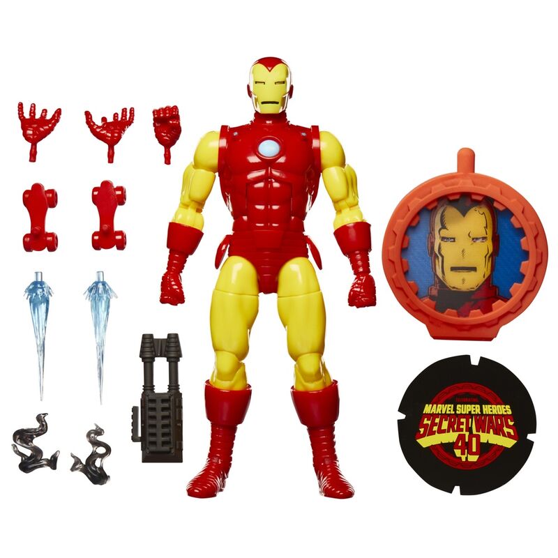Figura Iron Man Secret Wars Marvel Legends Series 15 cm