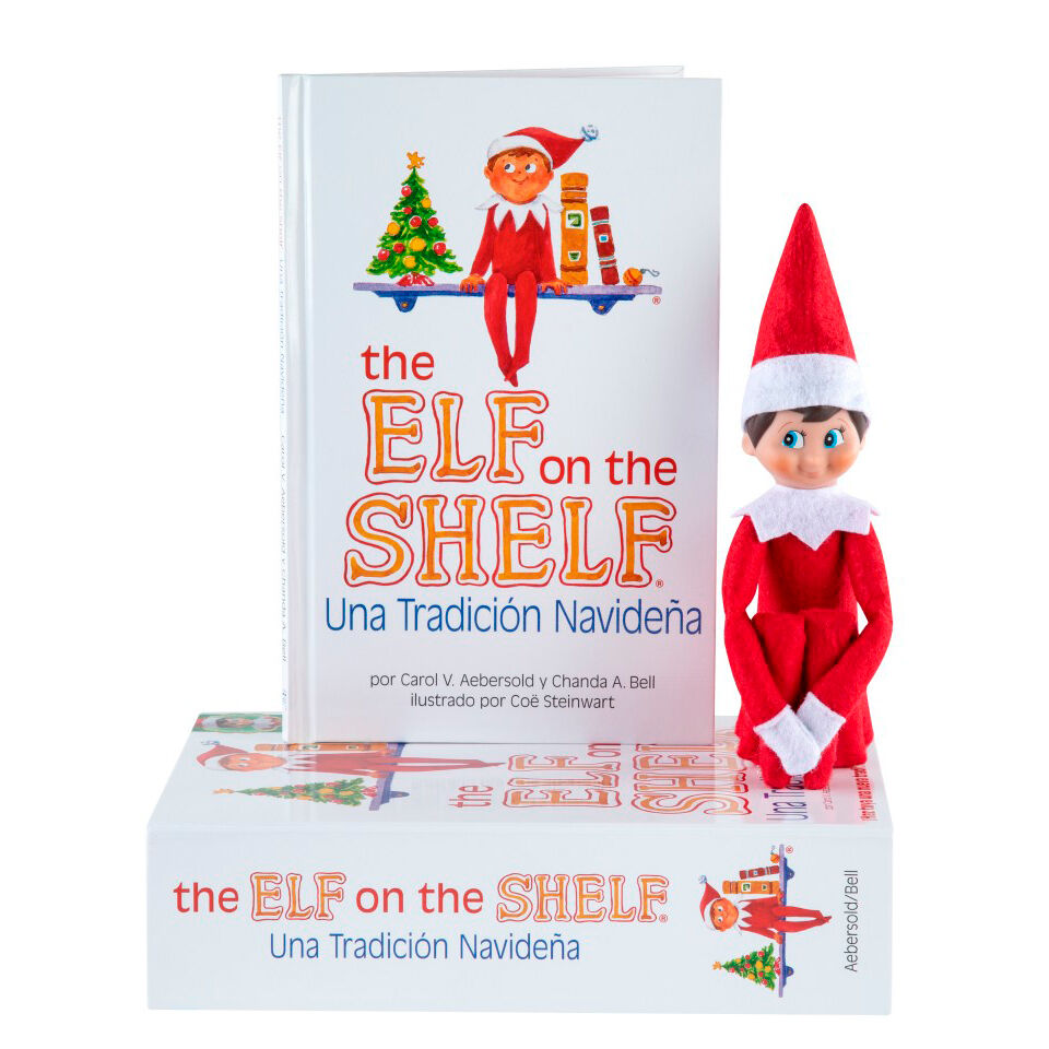 Set Cuento + Muñeco Elfo The Elf On the Shelf español Frikytopia