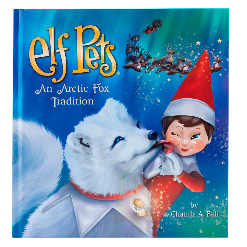 Set Cuento + Peluche Zorro Artico Elf Pets español