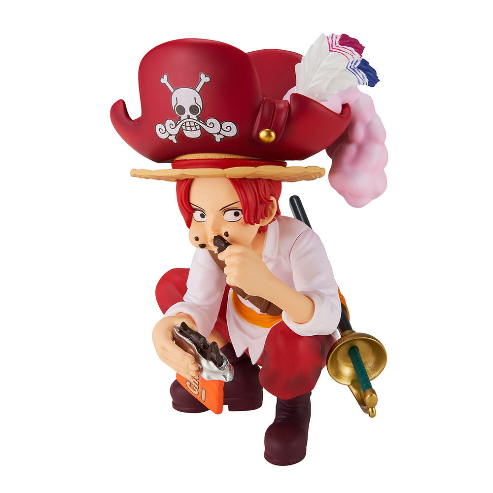 Figura Ichibansho Shanks Roger Pirates One Piece 9 cm