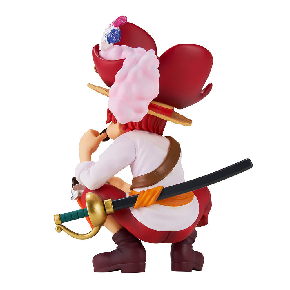 Figura Ichibansho Shanks Roger Pirates One Piece 9 cm