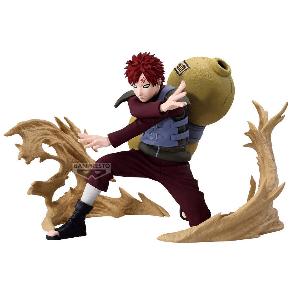 Figura Banpresto Naruto Shippuden Vibration Stars Plus Gaara 12 cm Frikytopia