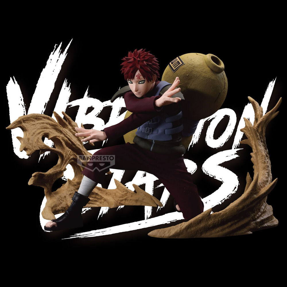 Figura Banpresto Naruto Shippuden Vibration Stars Plus Gaara 12 cm