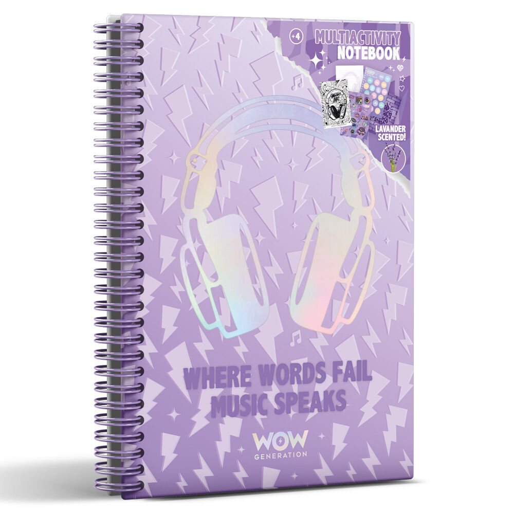 Cuaderno A5 Dj Alana Wow Generation Frikytopia