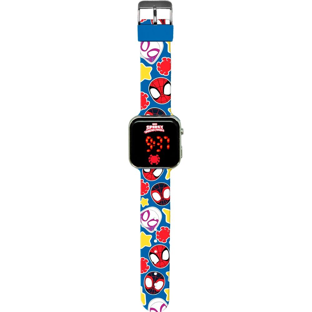 Reloj Led Spidey The Amazing Friends Marvel