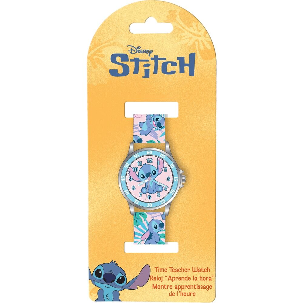 Reloj Analogico Stitch Disney