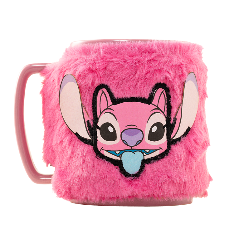 Taza funda de peluche Angel Disney 440ml Frikytopia