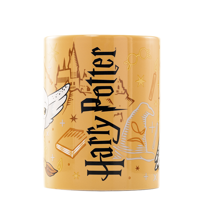 Taza Funda de Peluche Hedwig Harry Potter 440ml