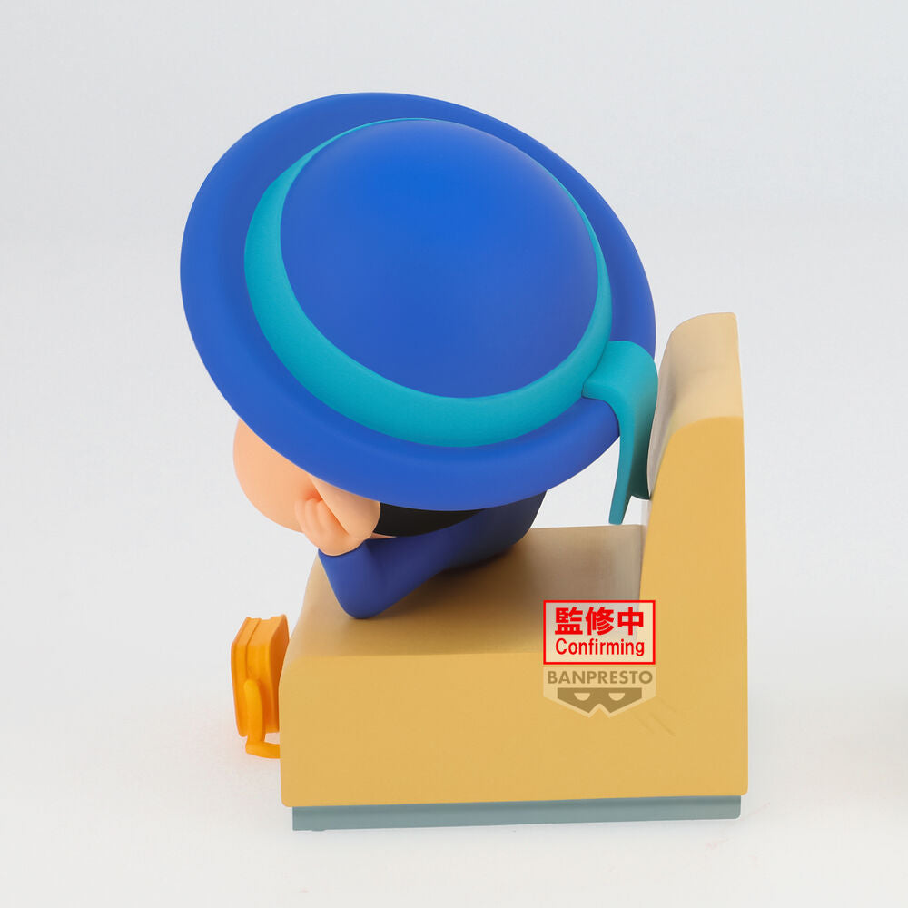 Figura Banpresto Crayon Shinchan Nakayoshi Memories Let's Go To Kindergarten With Bochan Shinnosuke 7 cm