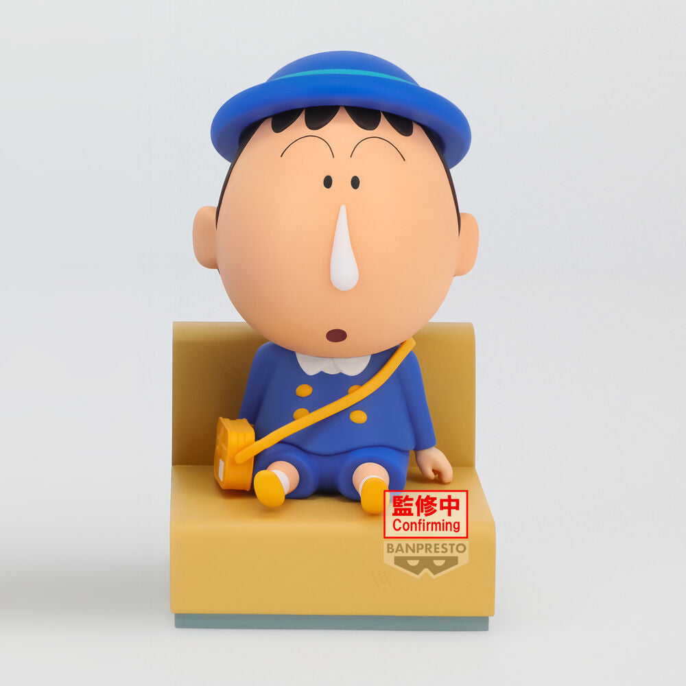 Figura Banpresto Crayon Shinchan Nakayoshi Memories Let's Go To Kindergarten With Bochan 10 cm