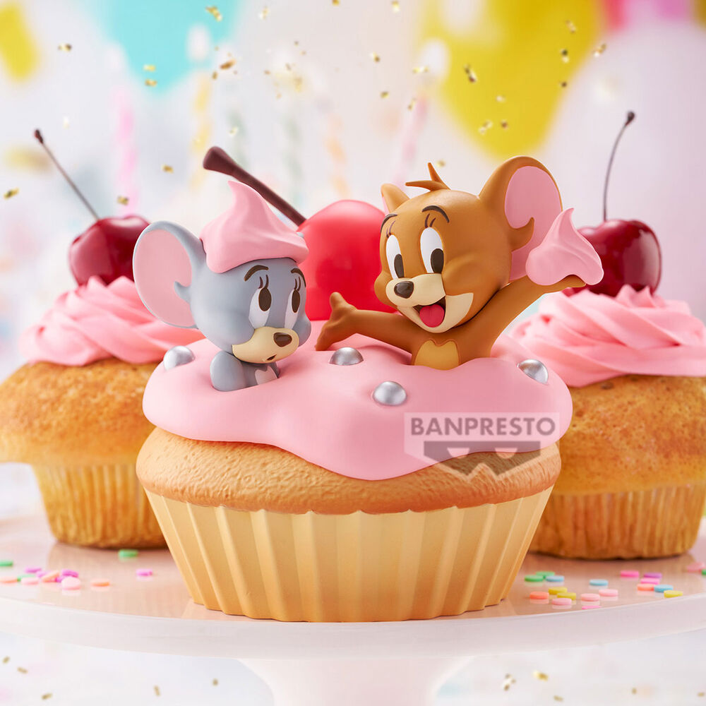 Figura Banpresto Tom And Jerry Big Soft Vinyl Figure Sweet Cupcake 11 cm