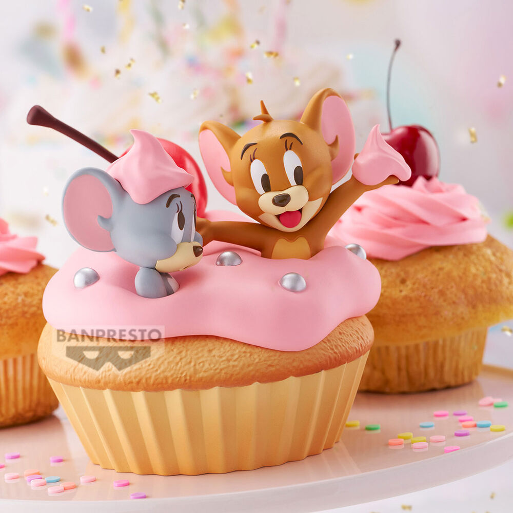 Figura Banpresto Tom And Jerry Big Soft Vinyl Figure Sweet Cupcake 11 cm