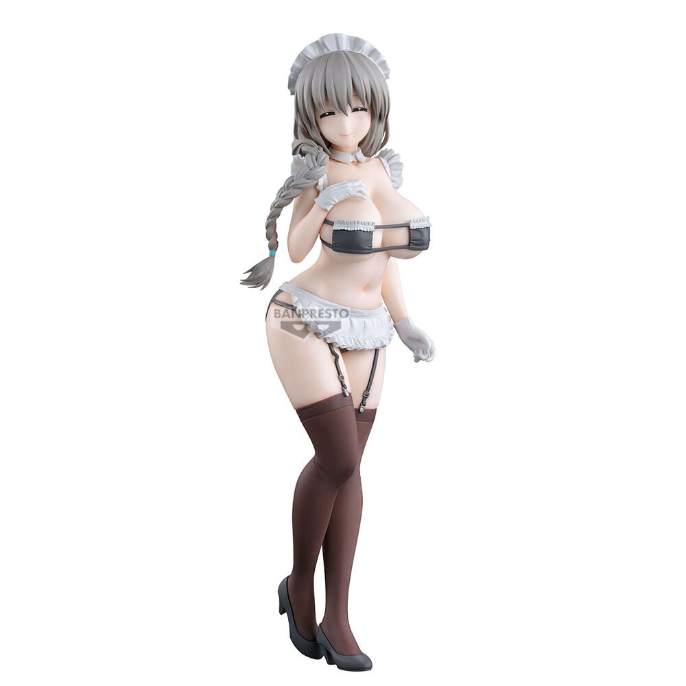 Figura Banpresto Uzaki - Chan Wants To Hang Out! Glitter & Glamours Uzaki Tsuki Maid Ver. 27 cm