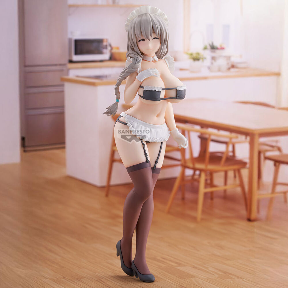 Figura Banpresto Uzaki - Chan Wants To Hang Out! Glitter & Glamours Uzaki Tsuki Maid Ver. 27 cm