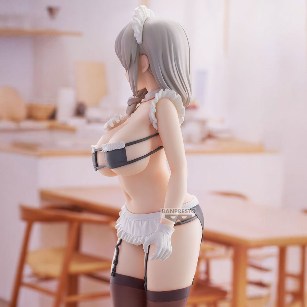 Figura Banpresto Uzaki - Chan Wants To Hang Out! Glitter & Glamours Uzaki Tsuki Maid Ver. 27 cm