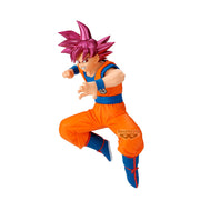 Figura Banpresto Dragon Ball Super Match Makers Super Saiyan God Son Goku 12 cm