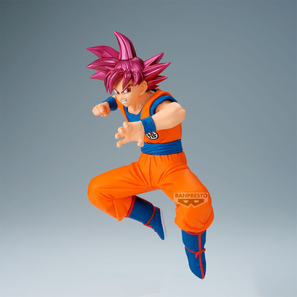 Figura Banpresto Dragon Ball Super Match Makers Super Saiyan God Son Goku 12 cm